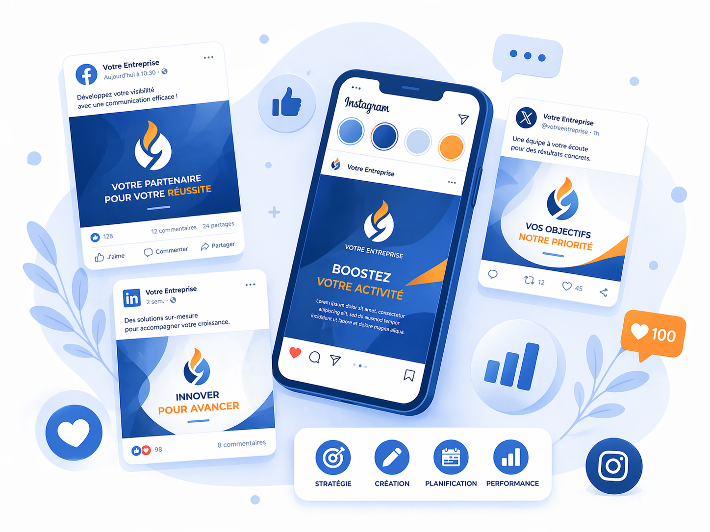 Réseaux sociaux — IS COM